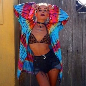 Rat & Boa psych cardigan kimono